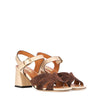 Sandalo EVALUNA Bicolore
Marrone/crema