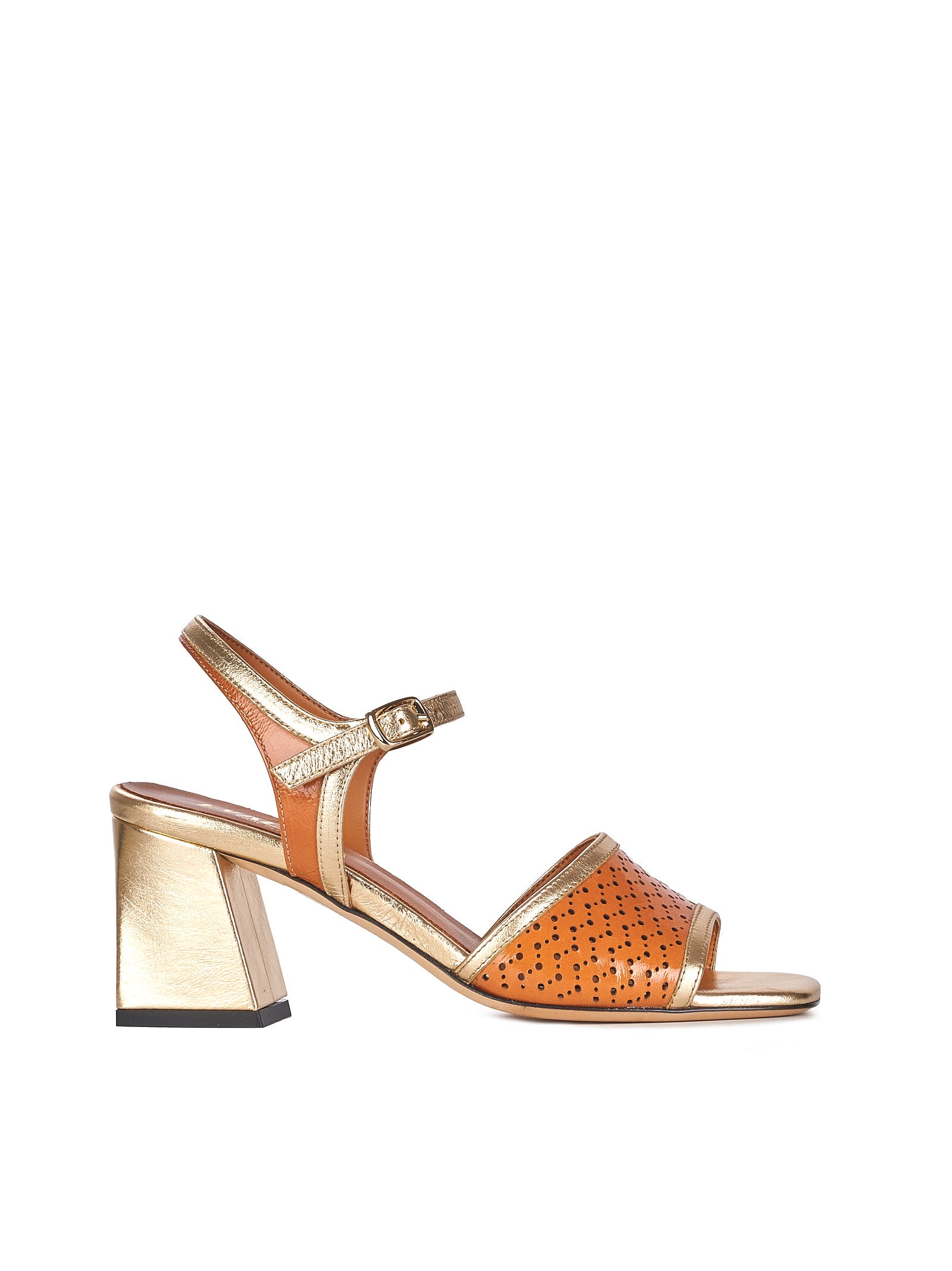 Sandalo EVALUNA Bicolore
Oro/cuoio