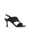 Sandalo EVALUNA Traforato con strass
Nero