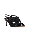 Sandalo EVALUNA Traforato con strass
Nero