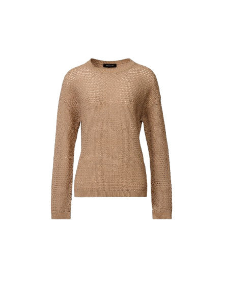 Maglia FABIANA FILIPPI Girocollo pailettes
Beige