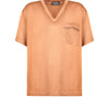 Maglia FABIANA FILIPPI Mezza manica scollo v
Caramello