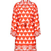 Vestito MALIPARMI Manica lunga optical
Rosso/bianco