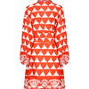 Vestito MALIPARMI Manica lunga optical
Rosso/bianco