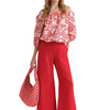 Pantalone MALIPARMI Palazzo con elastico
Corallo