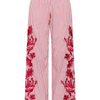 Pantalone MALIPARMI Striped flower
Rosso