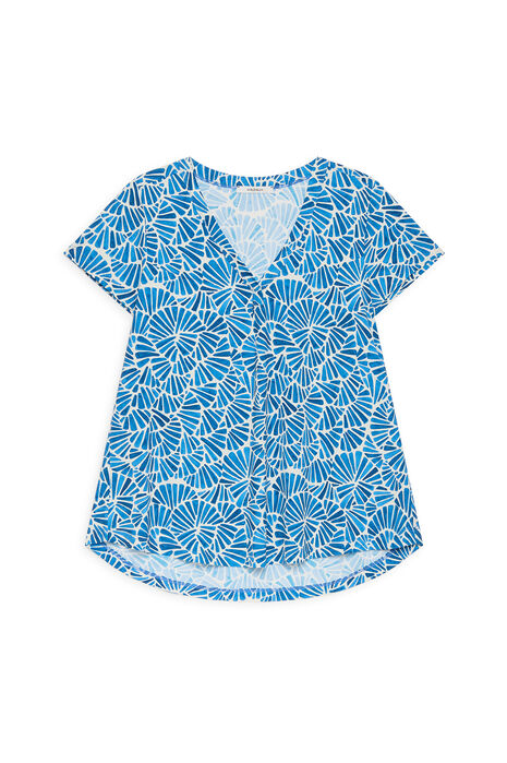 T-shirt MALIPARMI Scollo v shell
Azzurro