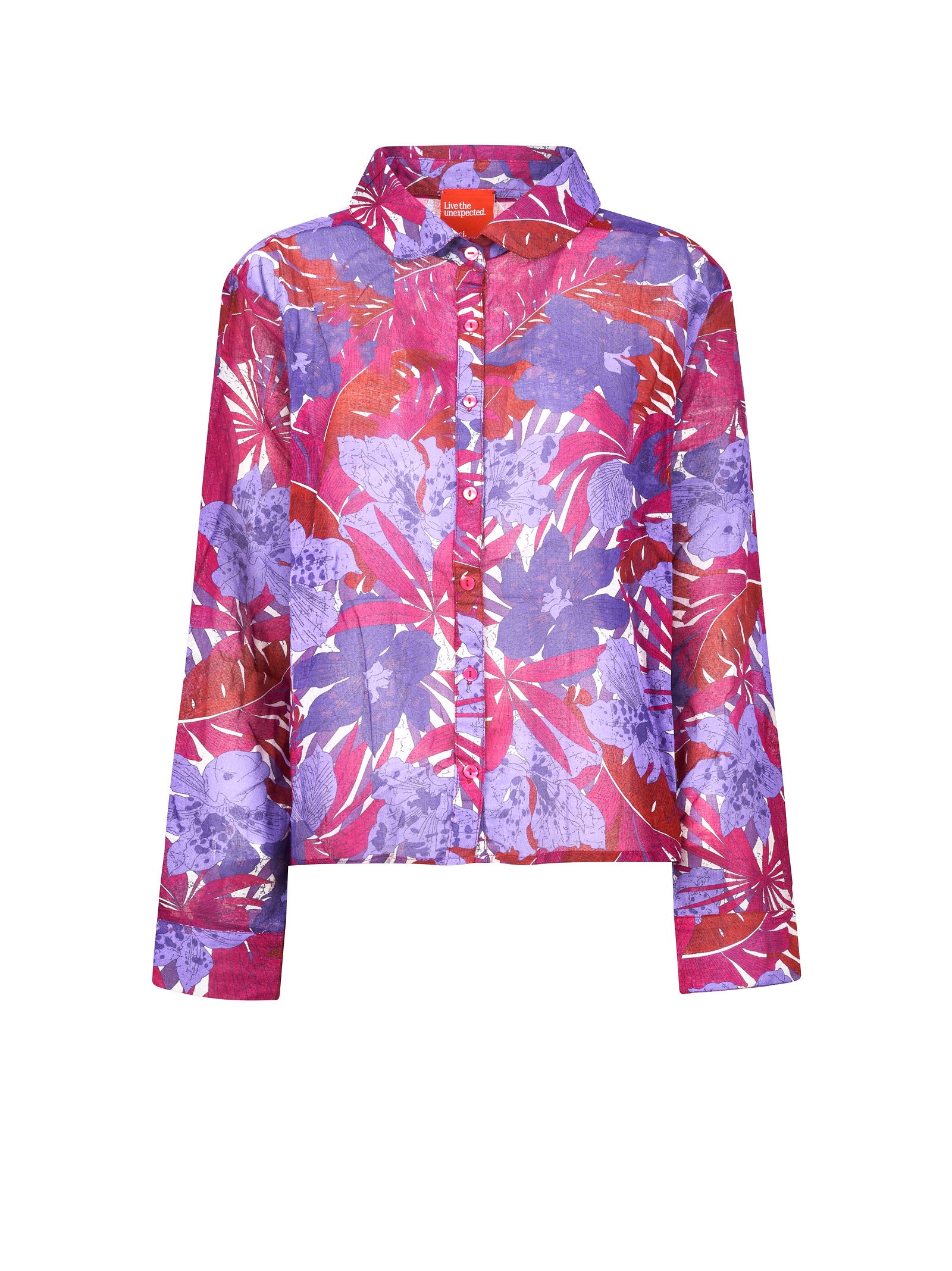 Camicia MERCI Manica lunga fantasia
Viola/bordeaux