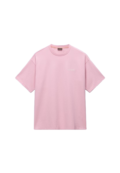 T-shirt NAPAPIJRI Mezza manica logata
Rosa