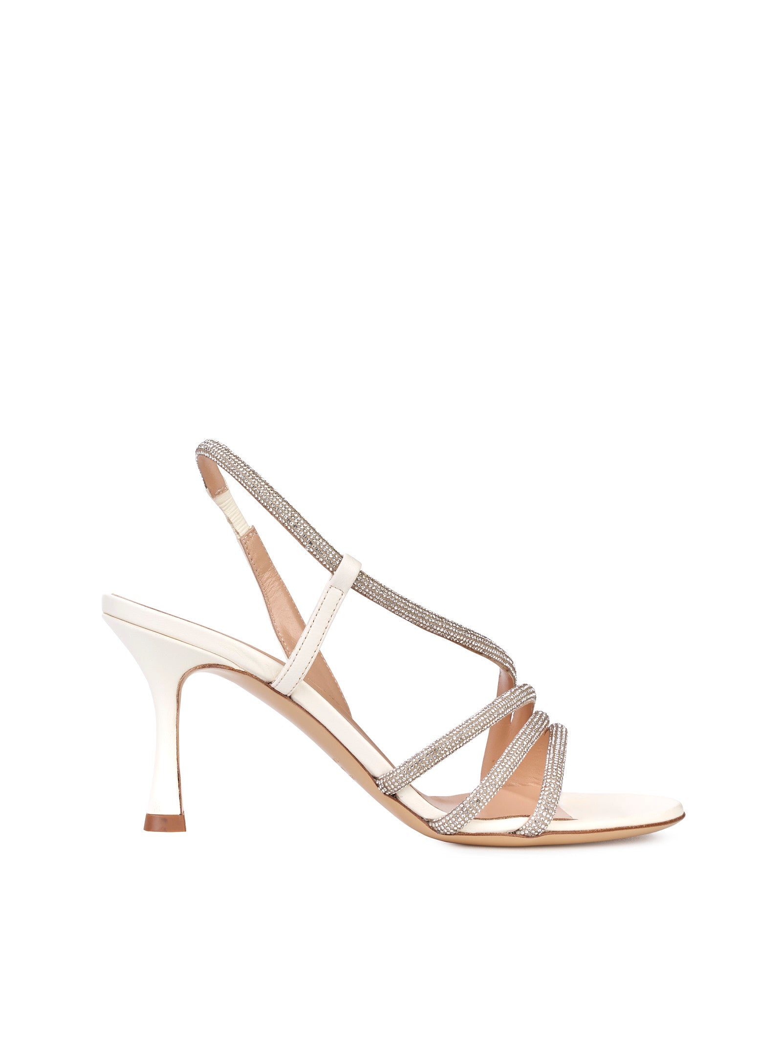 Sandalo NINALILOU Tacco rocchetto 75
Avorio