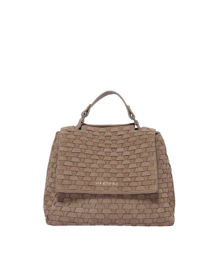 Borsa ORCIANI Sveva s peach woven
Sabbia