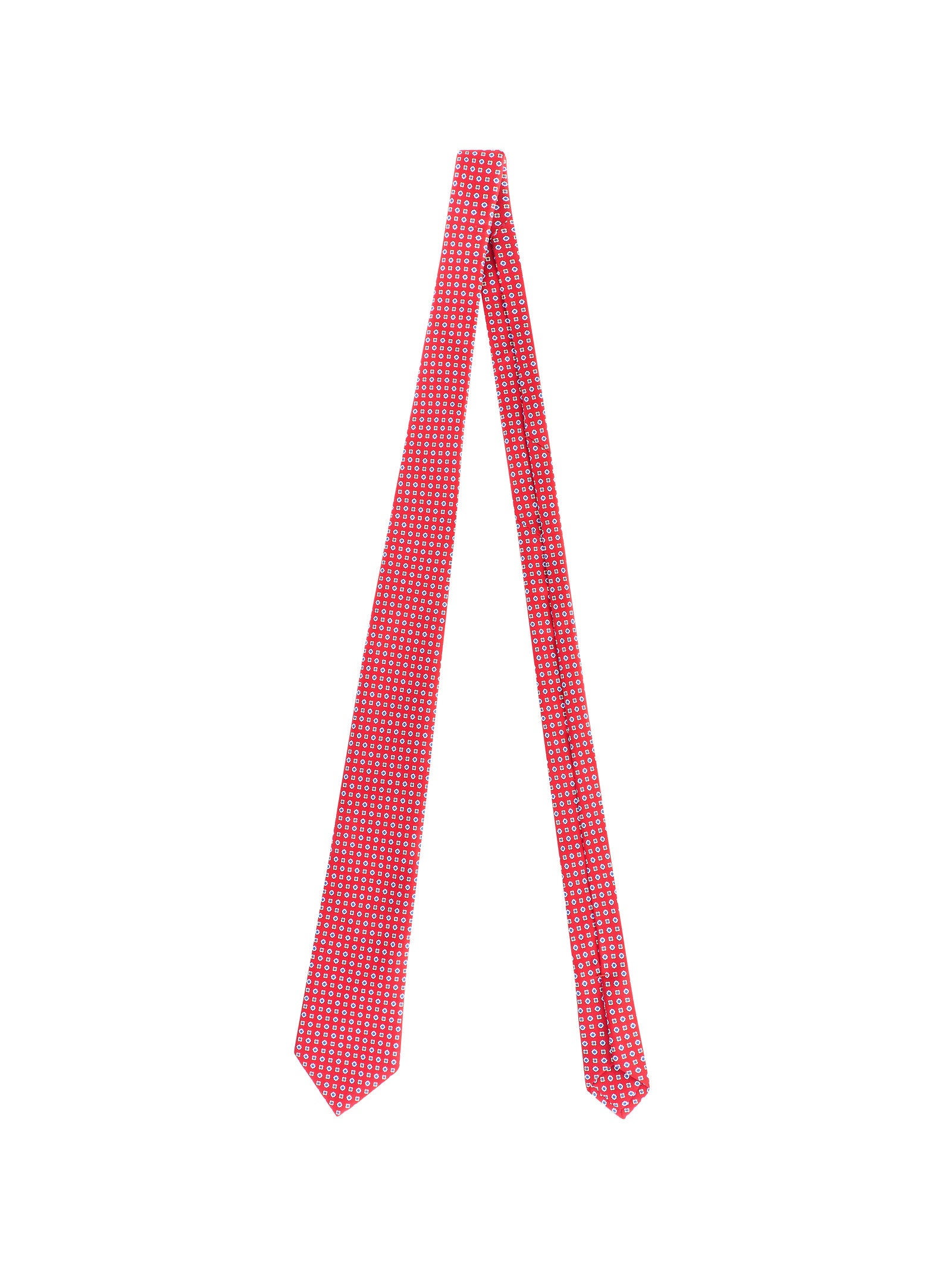 Cravatta PETRONIUS Micro fiore - quadro
Rosso