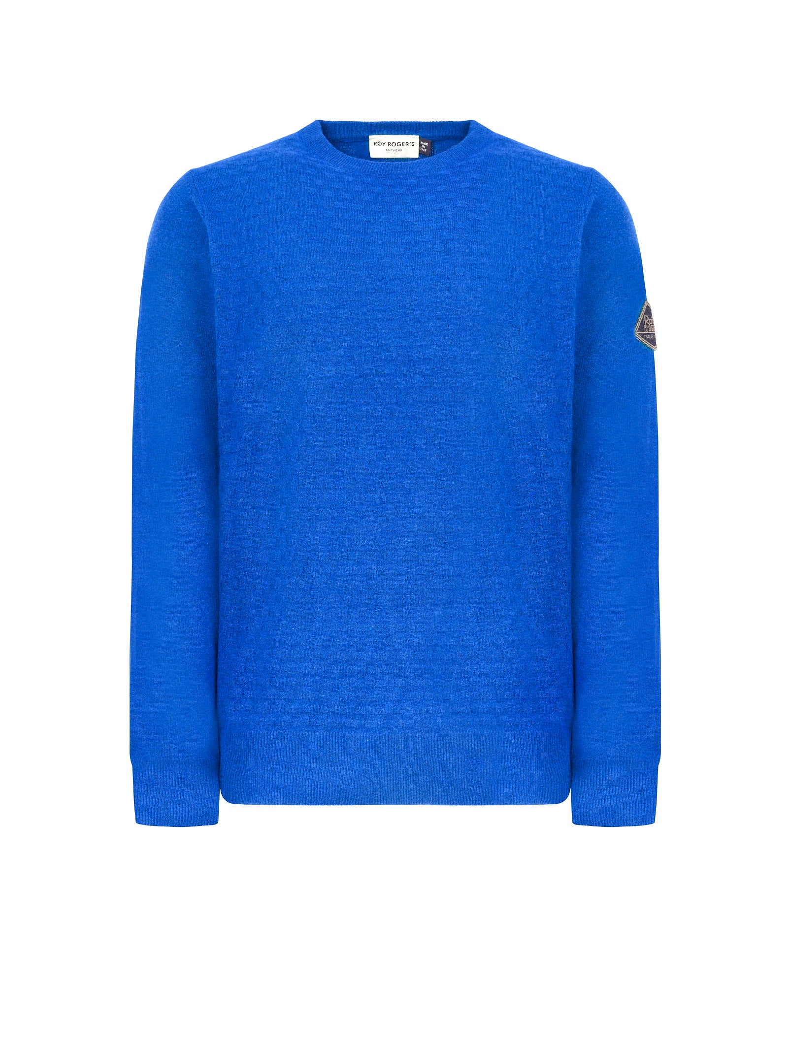 Maglia ROY ROGER'S Girocollo lana lavorata
Azzurro