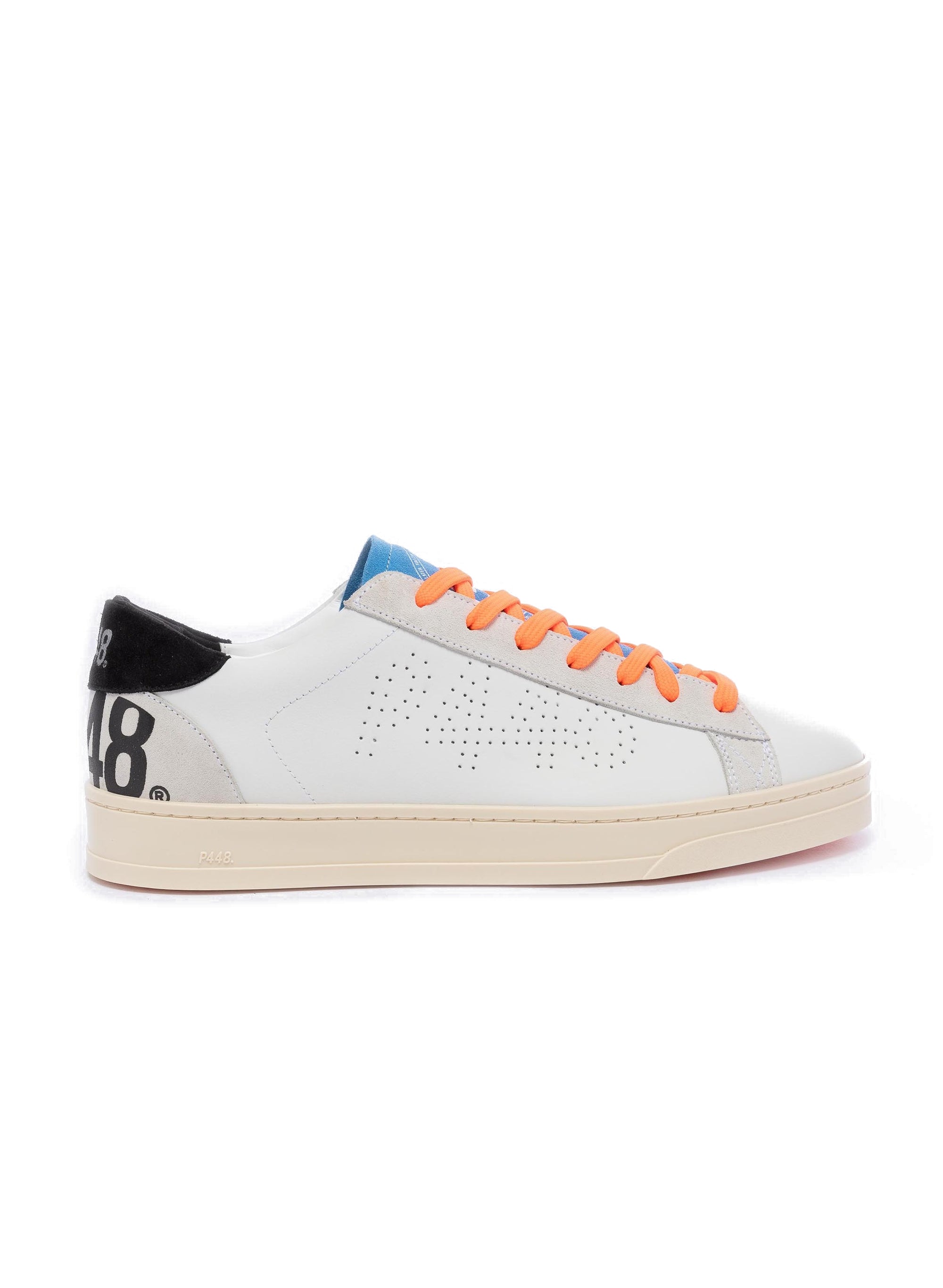 Sneaker P448 Jack
Bianco/arancio